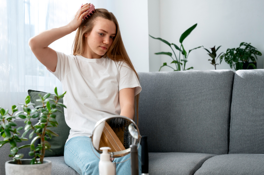 Lavaggio capelli donna e cura della cute per evitare capelli grassi